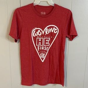 1 John 4:19 t shirt